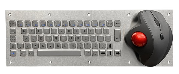 KB- 380 nerezová klávesnice s trackballem (IP65) KB- 380 nerezová klávesnice s trackballem (IP65)