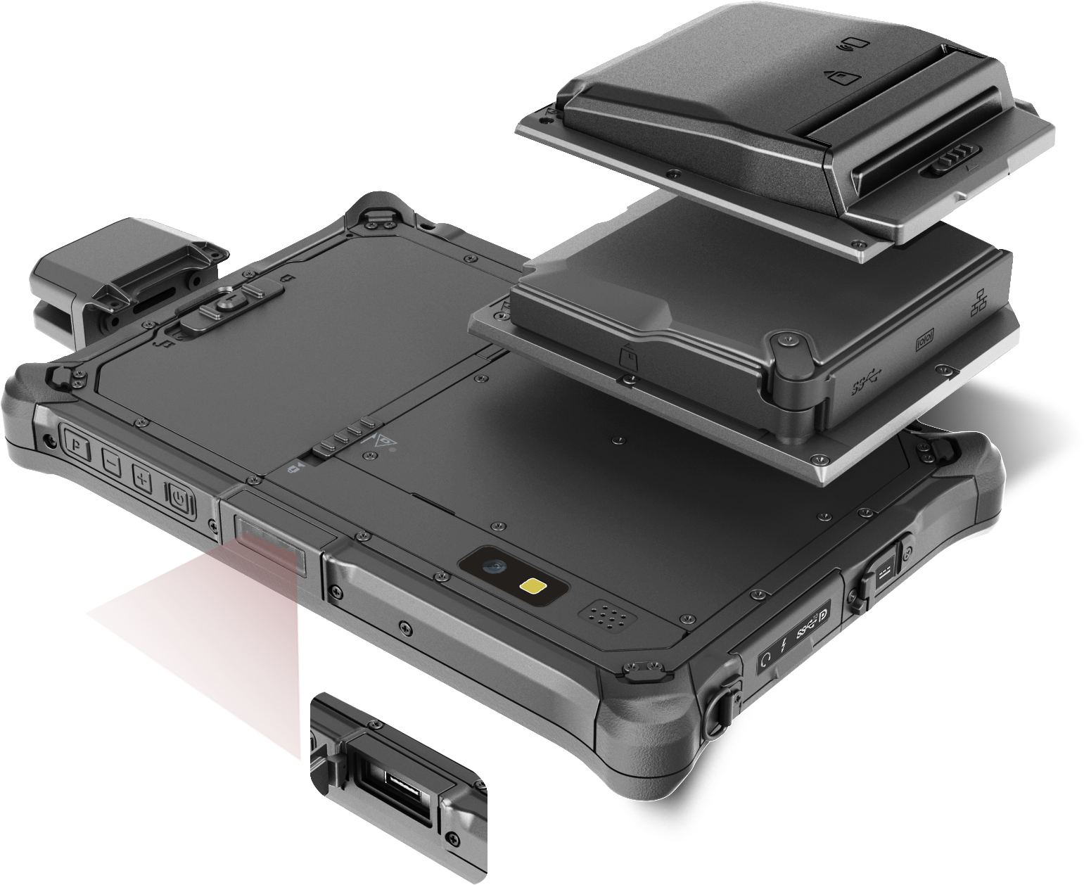 Durabook R8 – rozšiřující moduly