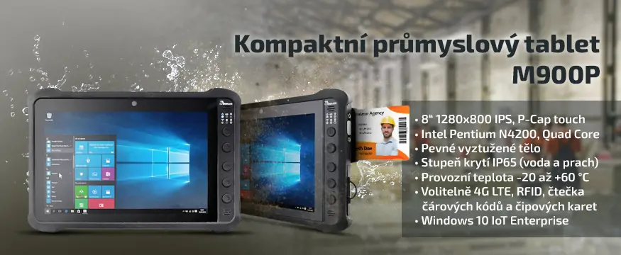 Kompaktní průmyslový tablet