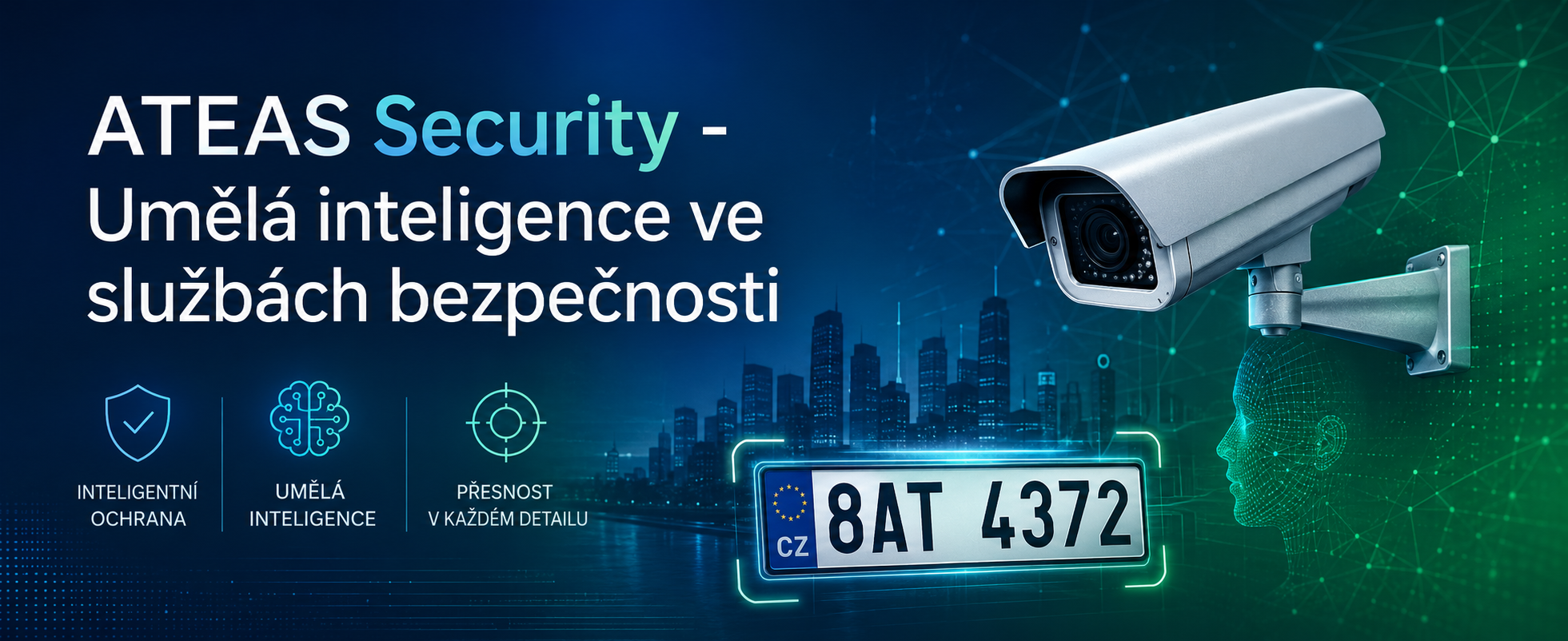ATEAS umělá inteligence v bezpečnostním dohledu a kamerových systémech