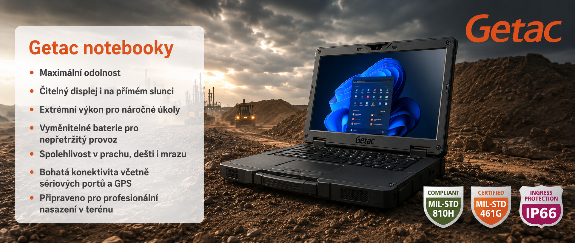 Getac notebooky