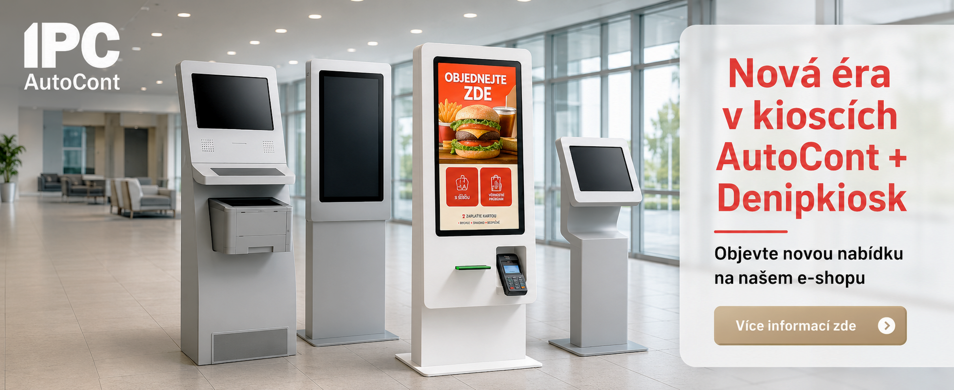 AutoCont IPC rozšiřuje nabídku: Vítáme kiosky denipkiosky